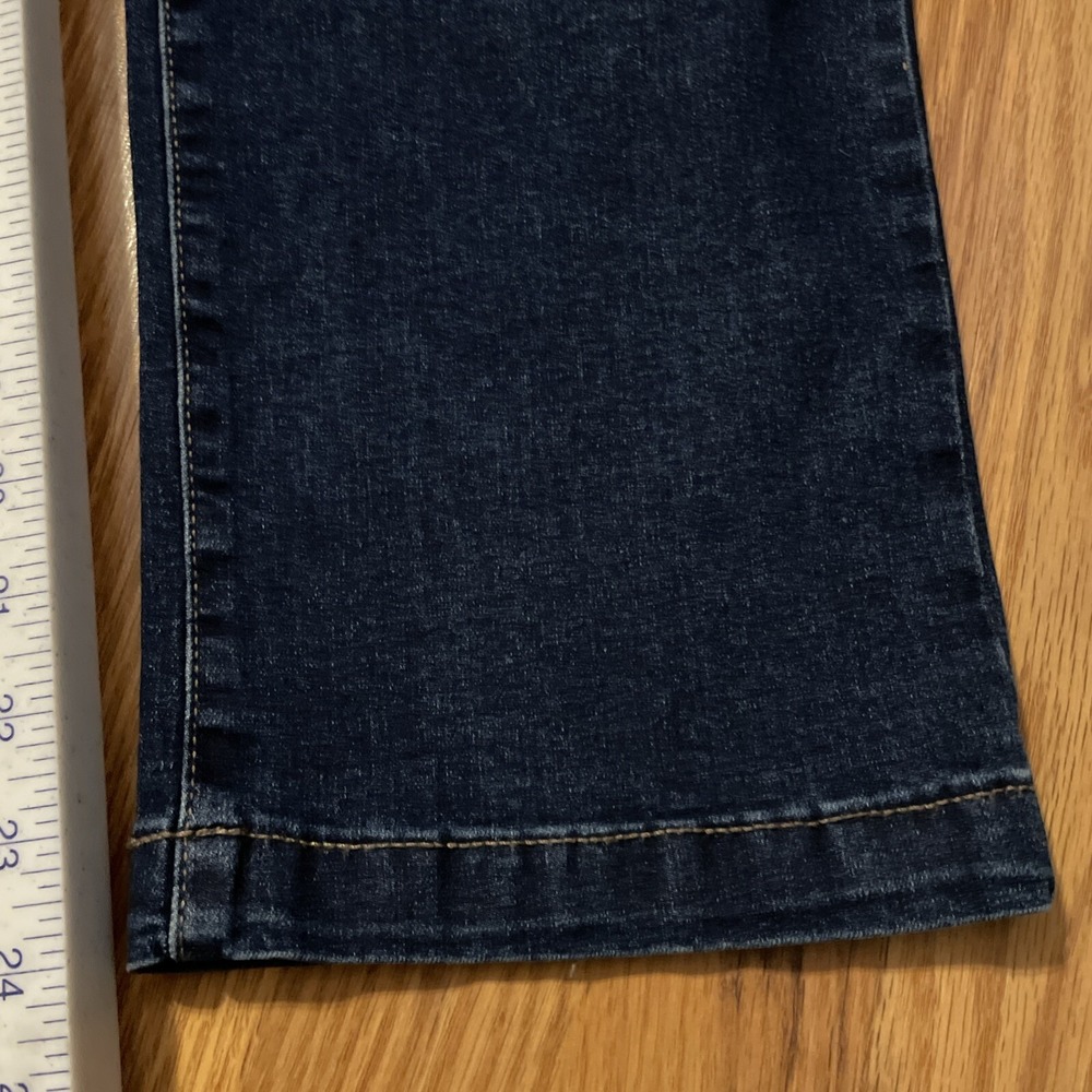 Nicole Miller New York Soho High Rise Kick Boot Jeans Indigo Perfection NWT - Picture 8 of 11